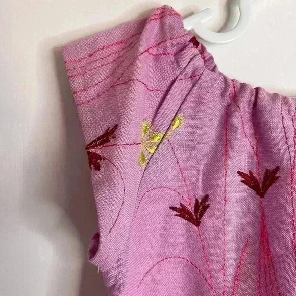 Brand New Handmade A-Line Cap  Sleeve Dress Size 6/7yrs - Picture 3 of 8